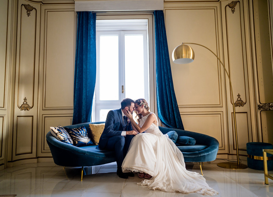 Boda Palacio de Silvela: Roc&iacute;o y Alberto