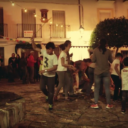 Fiesta Popular en Ubrique "CRUJIDA DE GAMONES 2017"