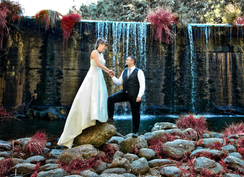 Ainoa + Fran | Una boda diferente en Guadalajara