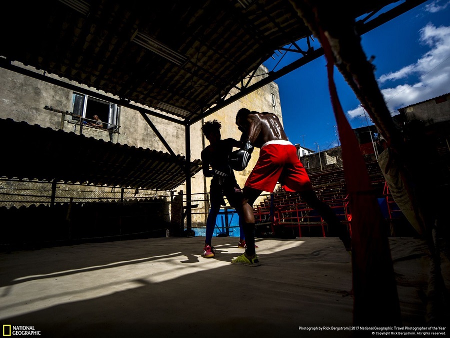 boxers in havana in my photography workshops in cuba