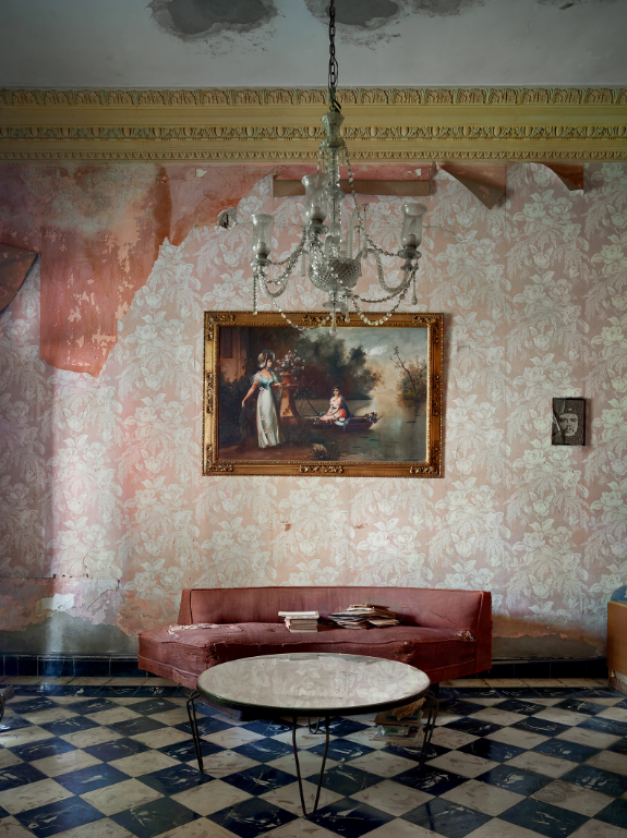 old decoration in old colonial house in Cuba by Michael Eastman